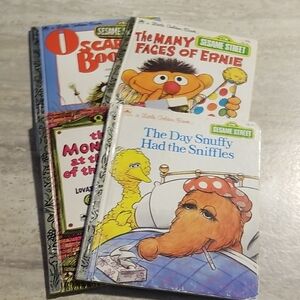 Sesame Street Little Golden Books